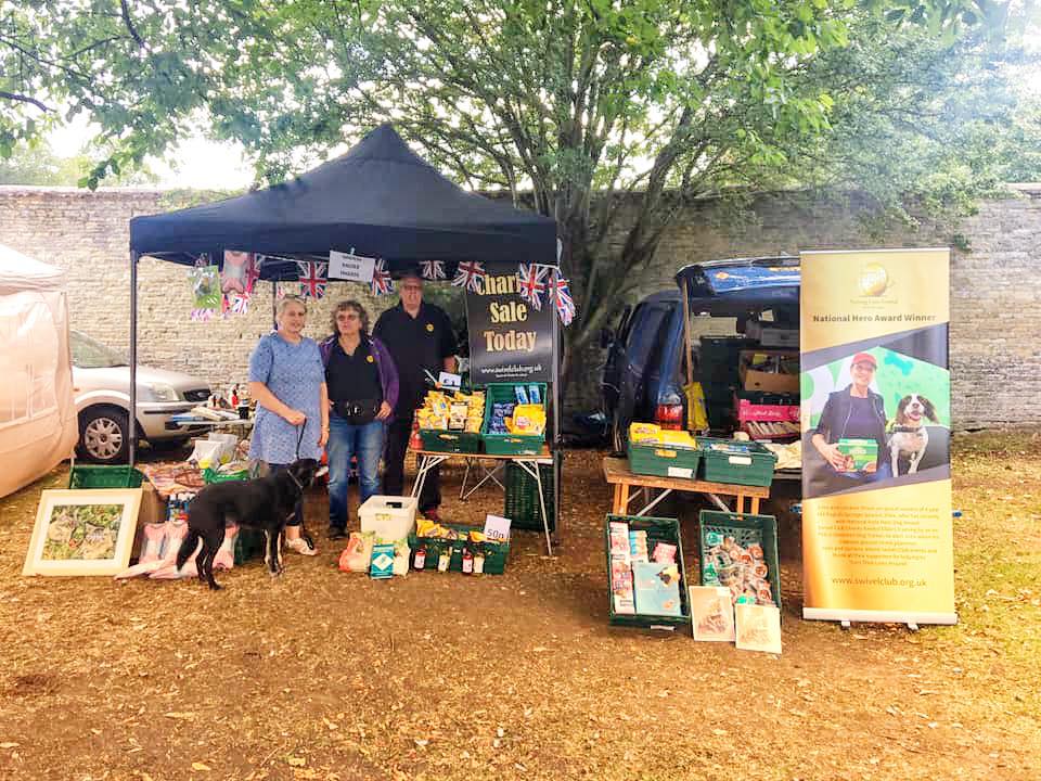 Swivel Club Charity stall